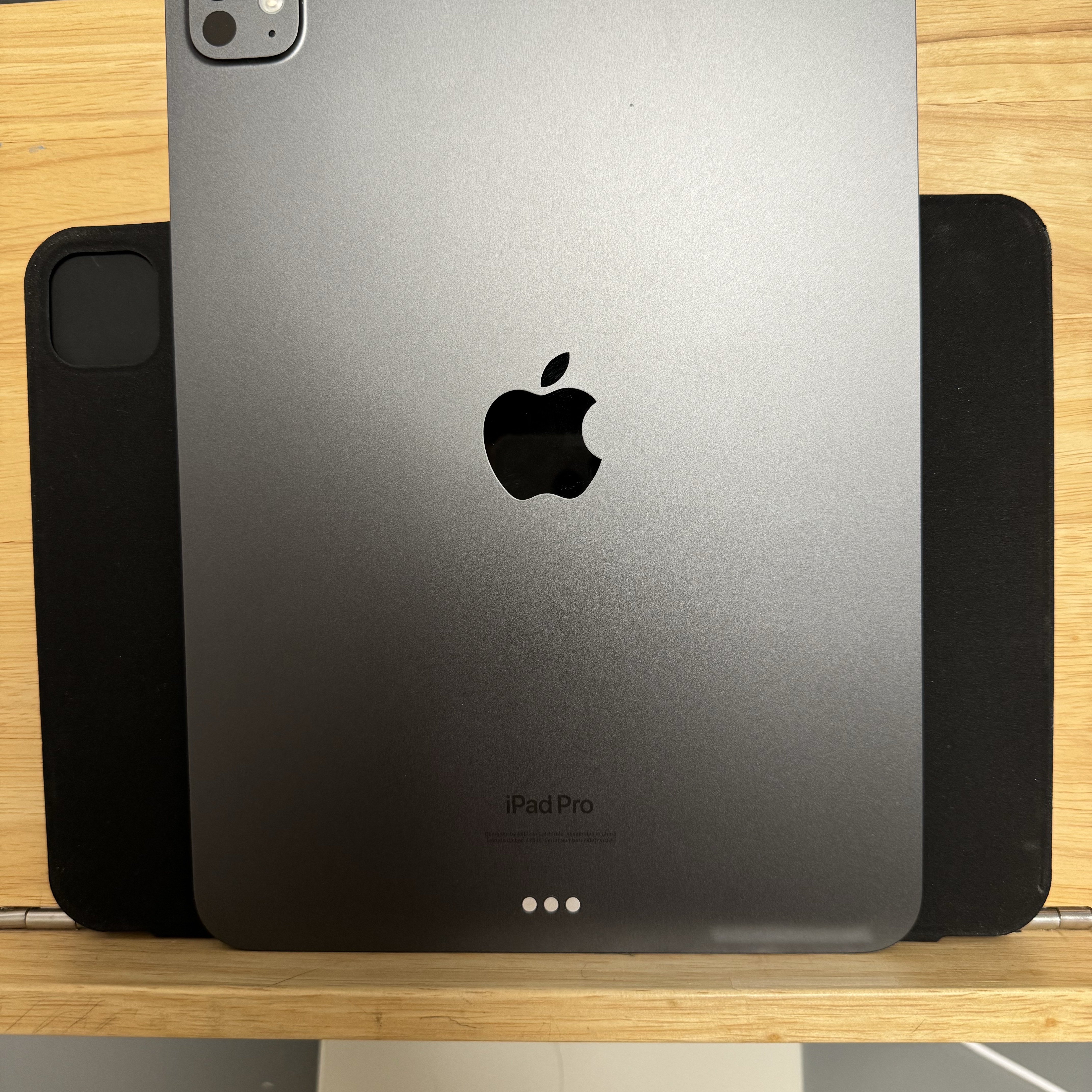 Apple iPad Pro 5th Gen 11-inch Wifi 256GB Standard Glass Space Black (Korean Ver.) 착용 스타일 - 2