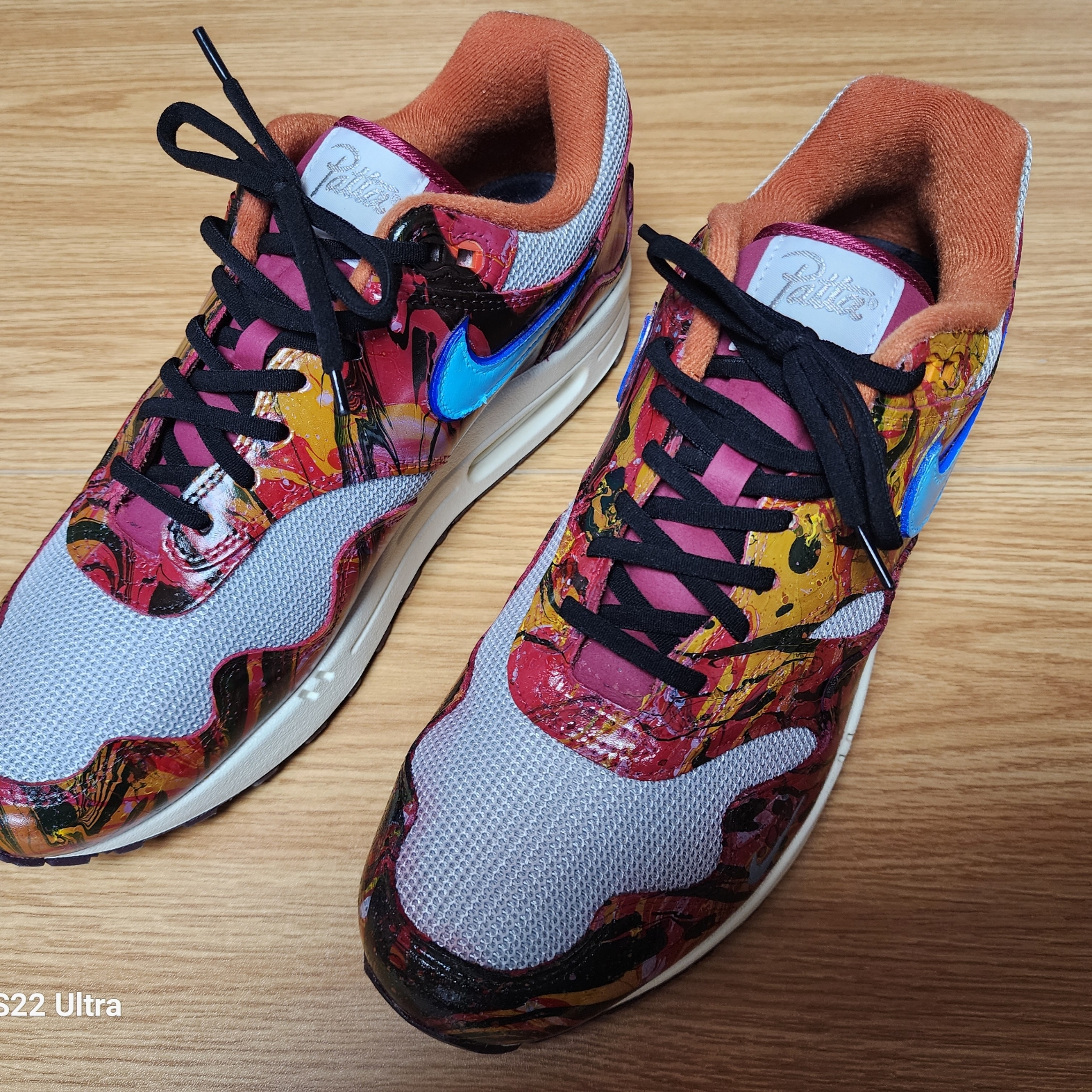 Nike x Patta Air Max 1 Night Maroon 착용 스타일 - 3