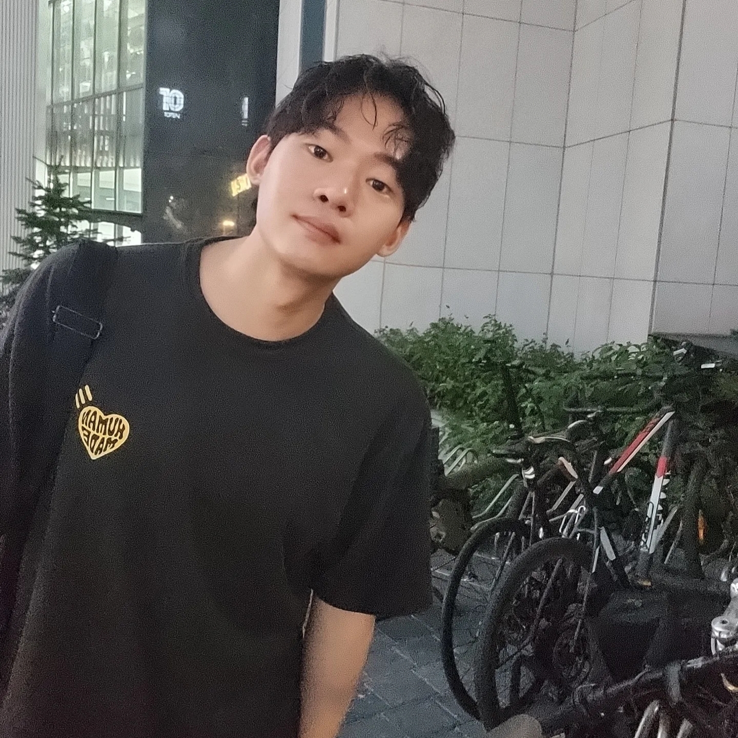 Human Made Graphic T-Shirt #1 3 Black, Oofos OOriginal Black 착용 스타일 - 1