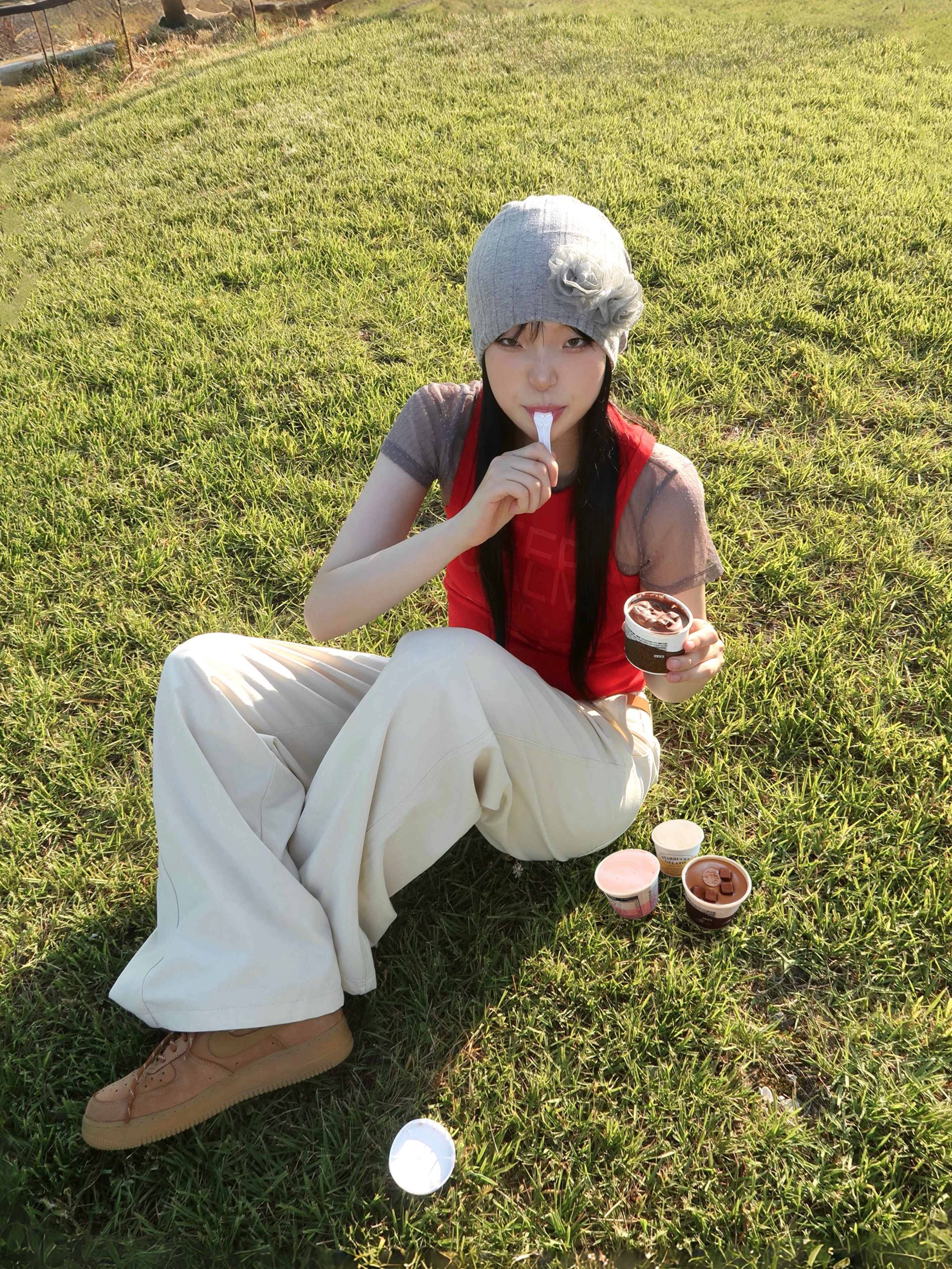Mosquito Murderers Keep Calm And Kill Msqito Sleeveless Red, Nike Air Force 1 '07 WB Flax 착용 스타일 - 1