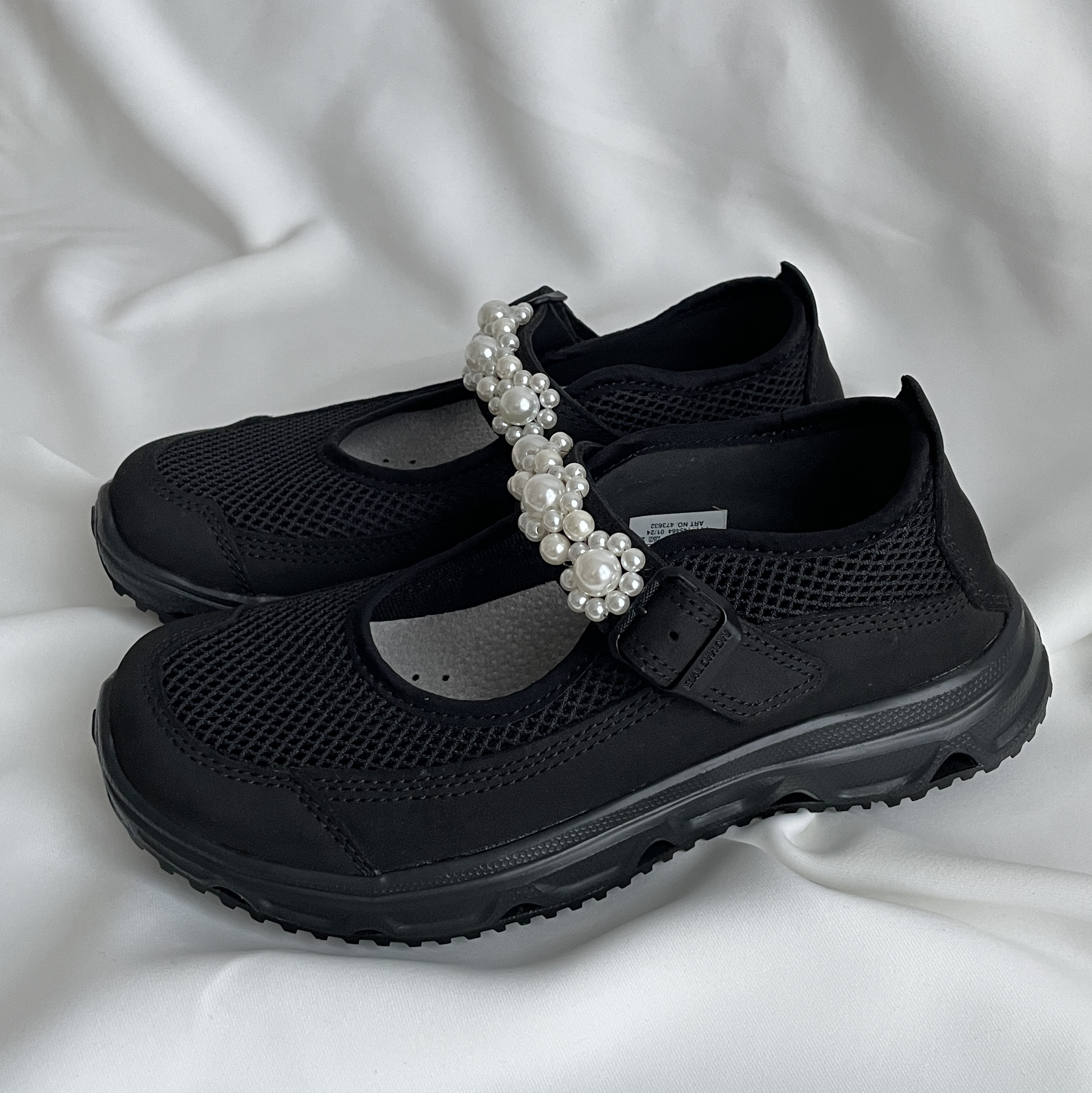 Salomon RX Marie Jeanne Black 착용 스타일 - 3