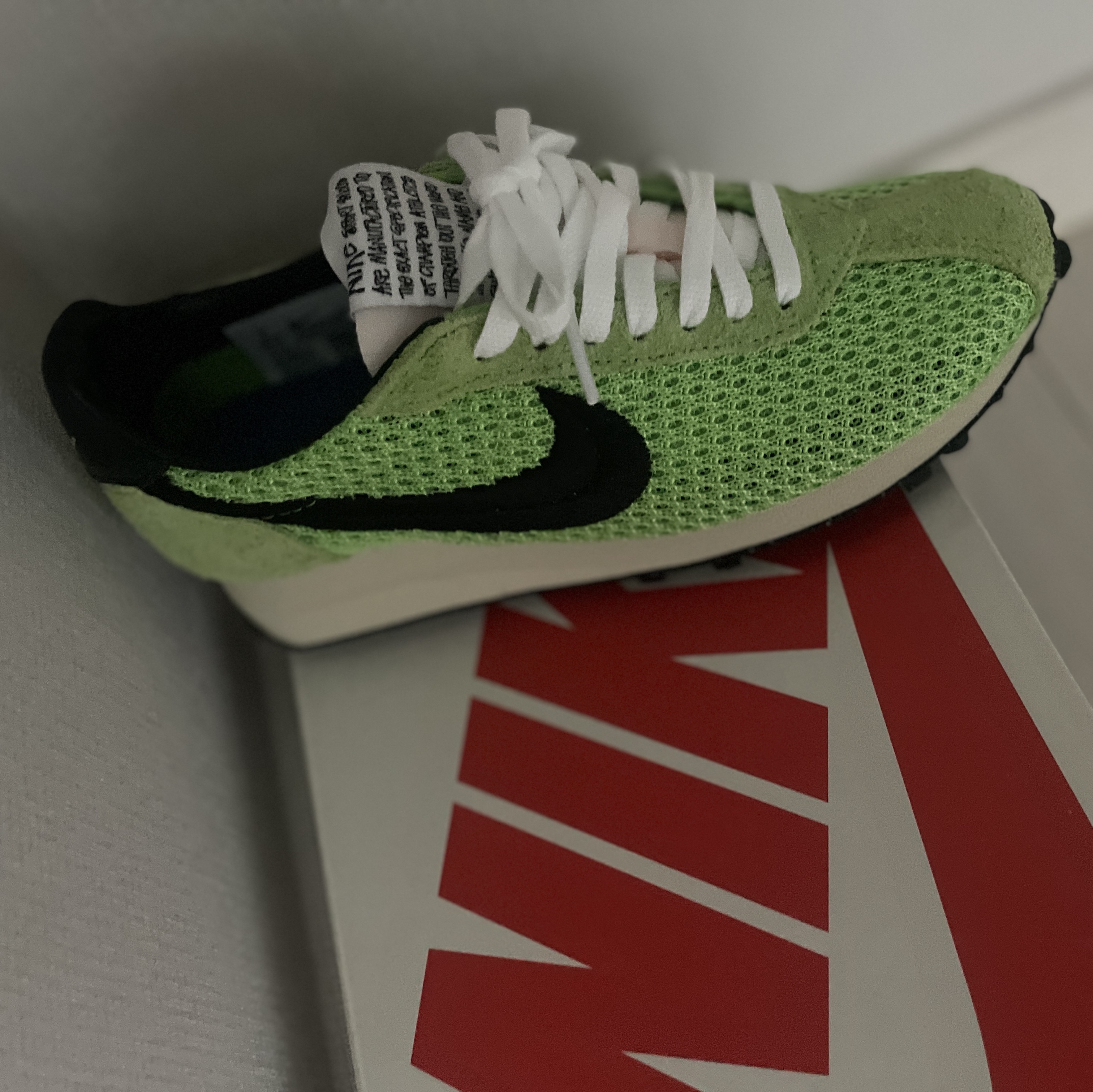 Nike x Stussy LD-1000 SP Action Green and Black 착용 스타일 - 2