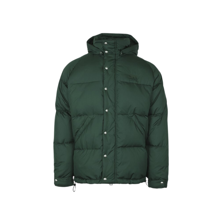 Maison Kitsune Short Down Jacket Dark Green 상세 이미지 1