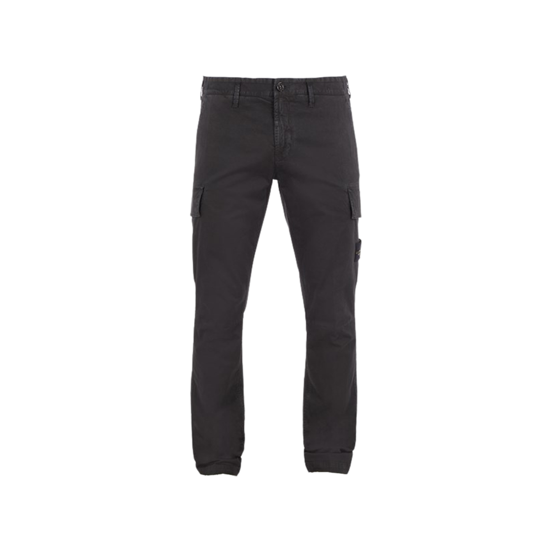 Stone Island 30604 Old Treatment Skinny Fit Cargo Pants Black - 24SS 상세 이미지 1