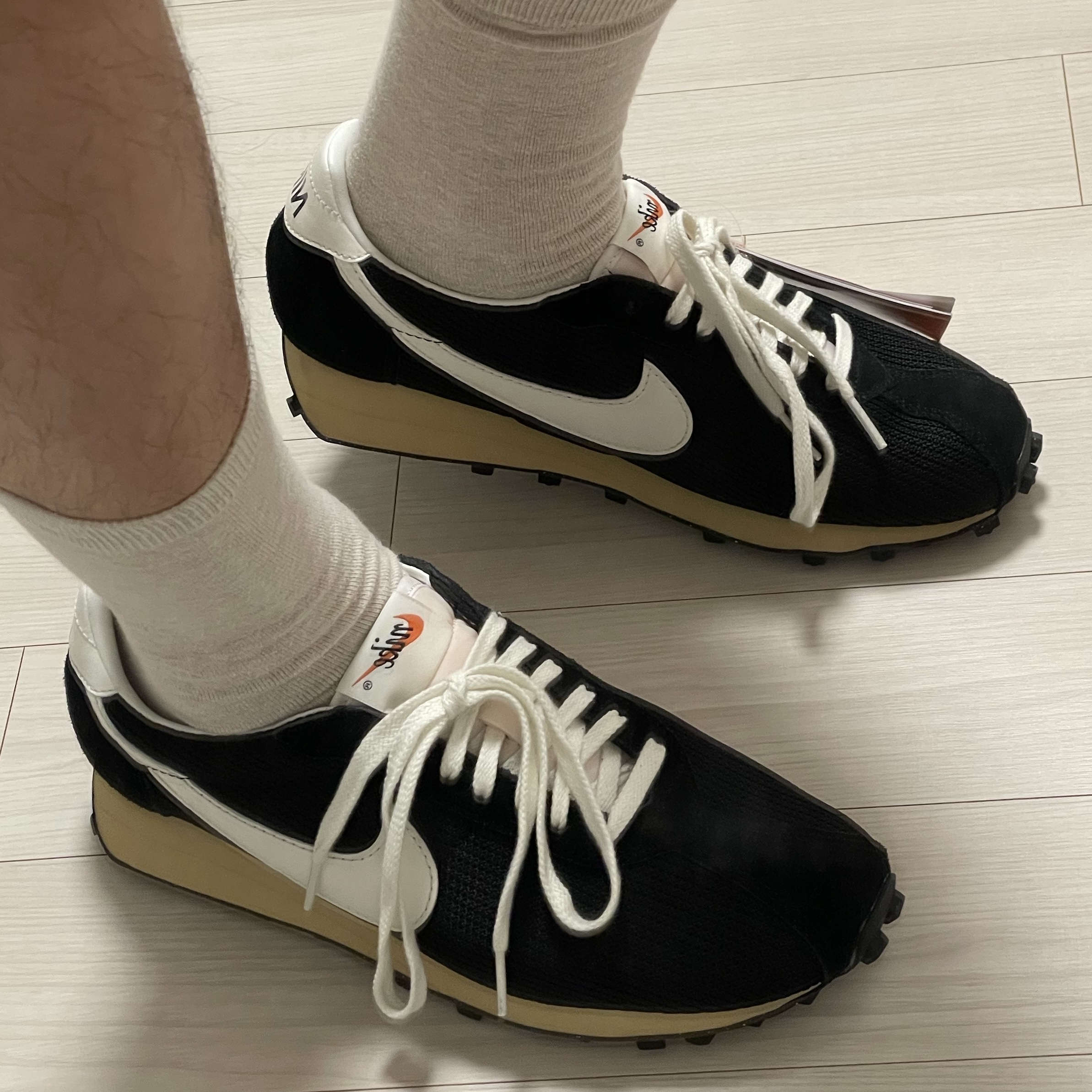 Nike LD-1000 SP Black and Sail 착용 스타일 - 5
