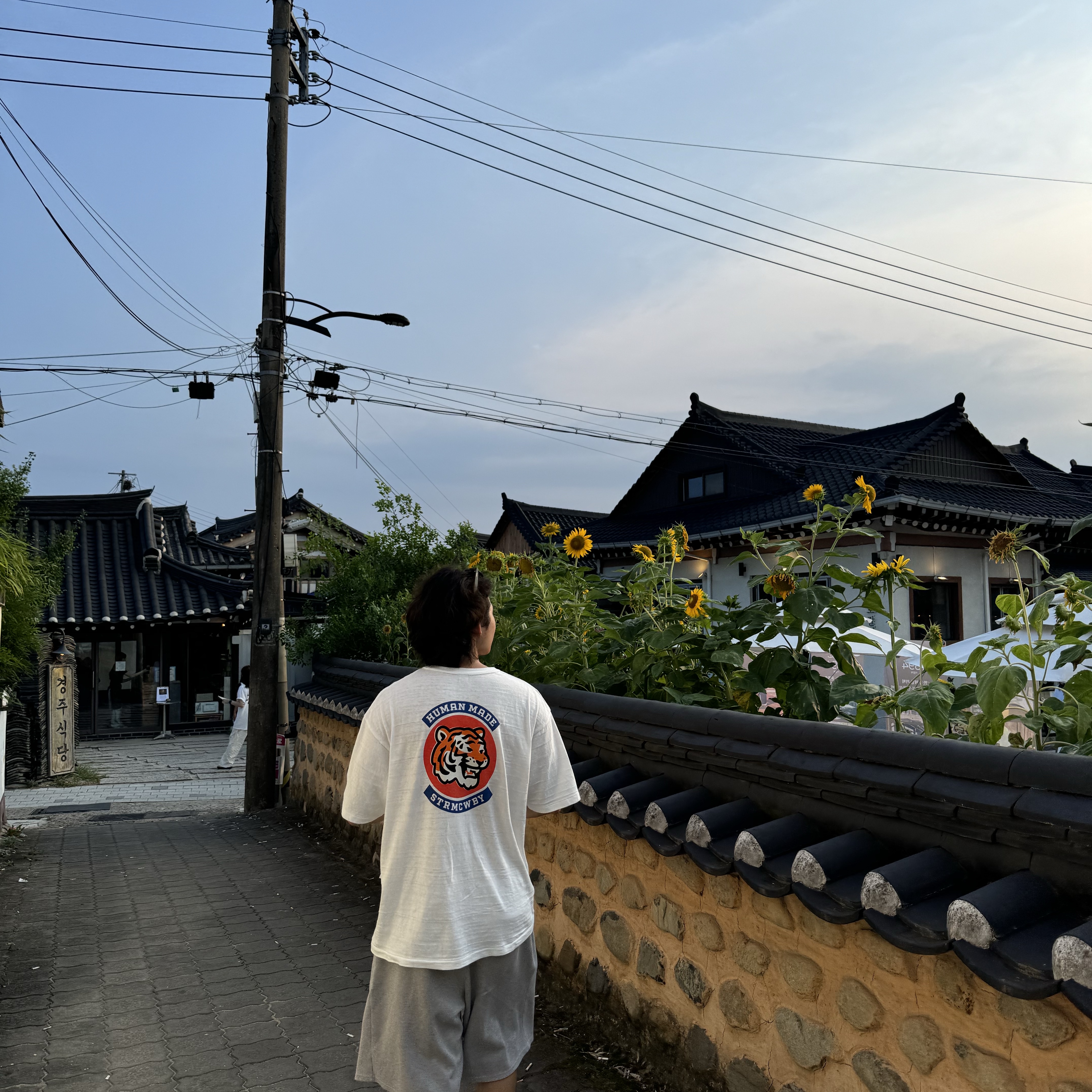 Human Made Graphic T-Shirt #16 White 착용 스타일