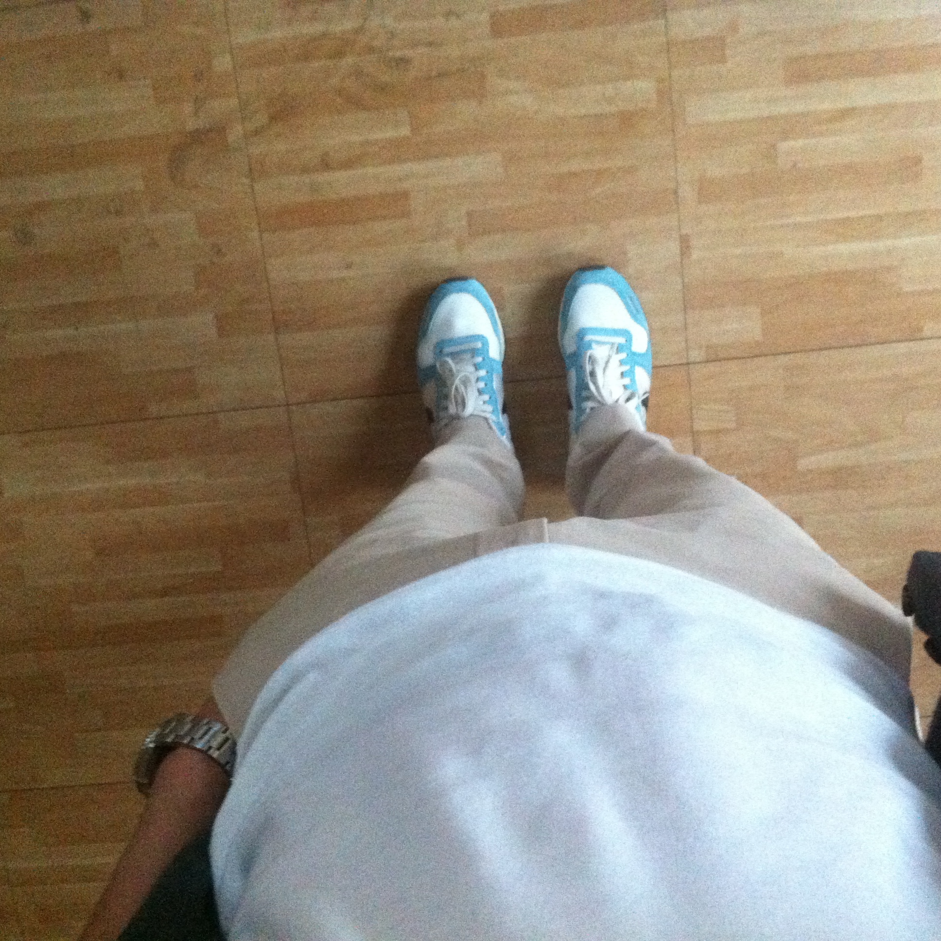 Nike Air Vortex VNTG Mineral Blue 착용 스타일