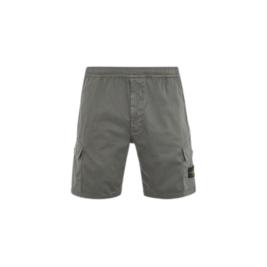 Stone Island L0312 Regular Fit Cargo Bermuda Shorts Musk Green - 24SS 상세 이미지 1