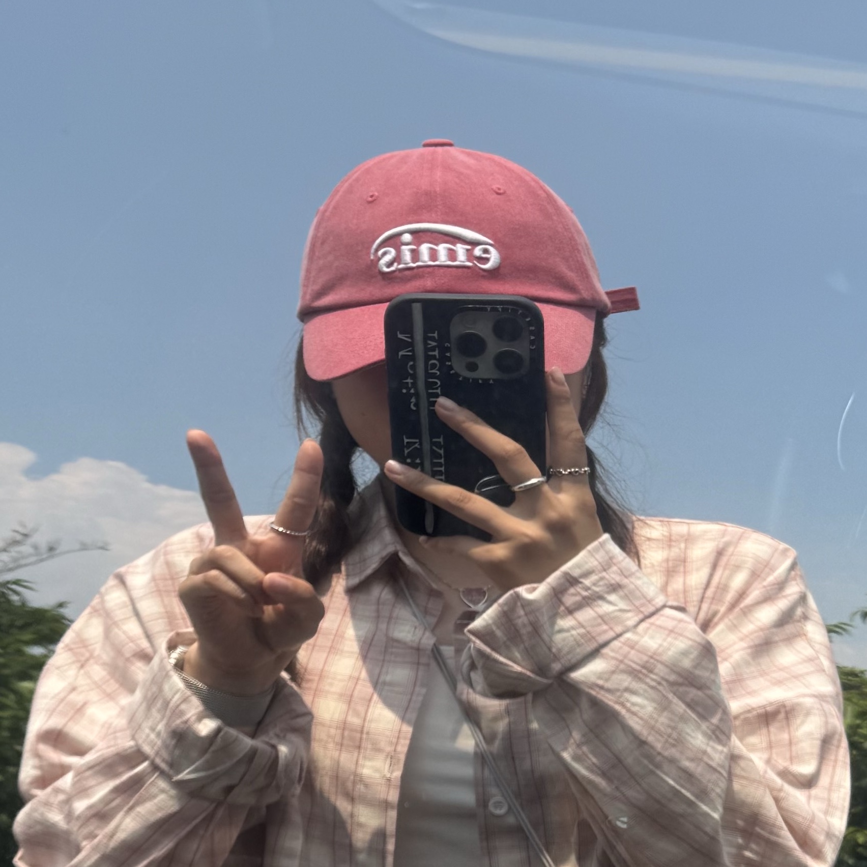Emis New Logo Pigment Ball Cap Red, Gucci Trademark Heart Pendant Necklace Silver 착용 스타일