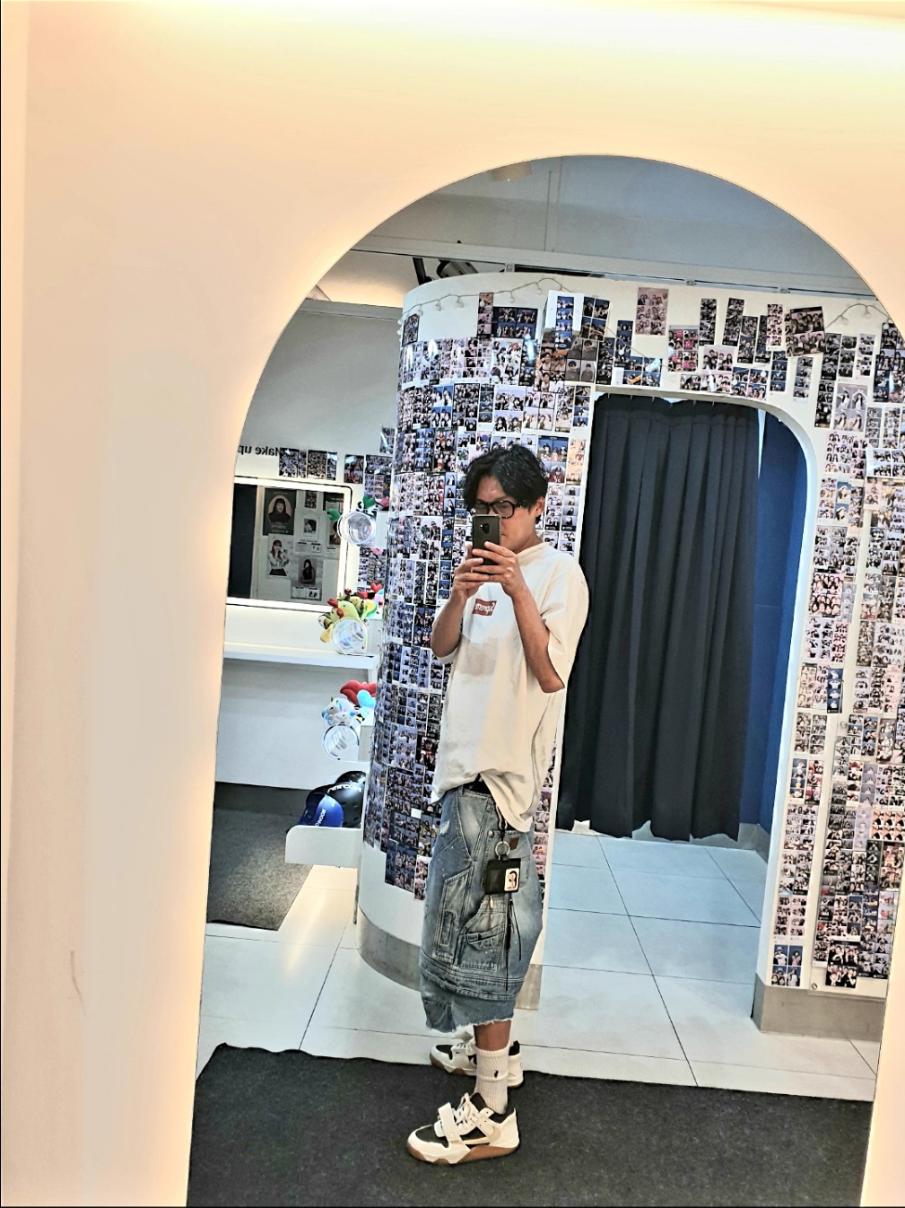ERL Vamp Skate Shoe Natural Brown, Farfromwhat Far Layered Work Shorts Pants Blue 착용 스타일 - 4