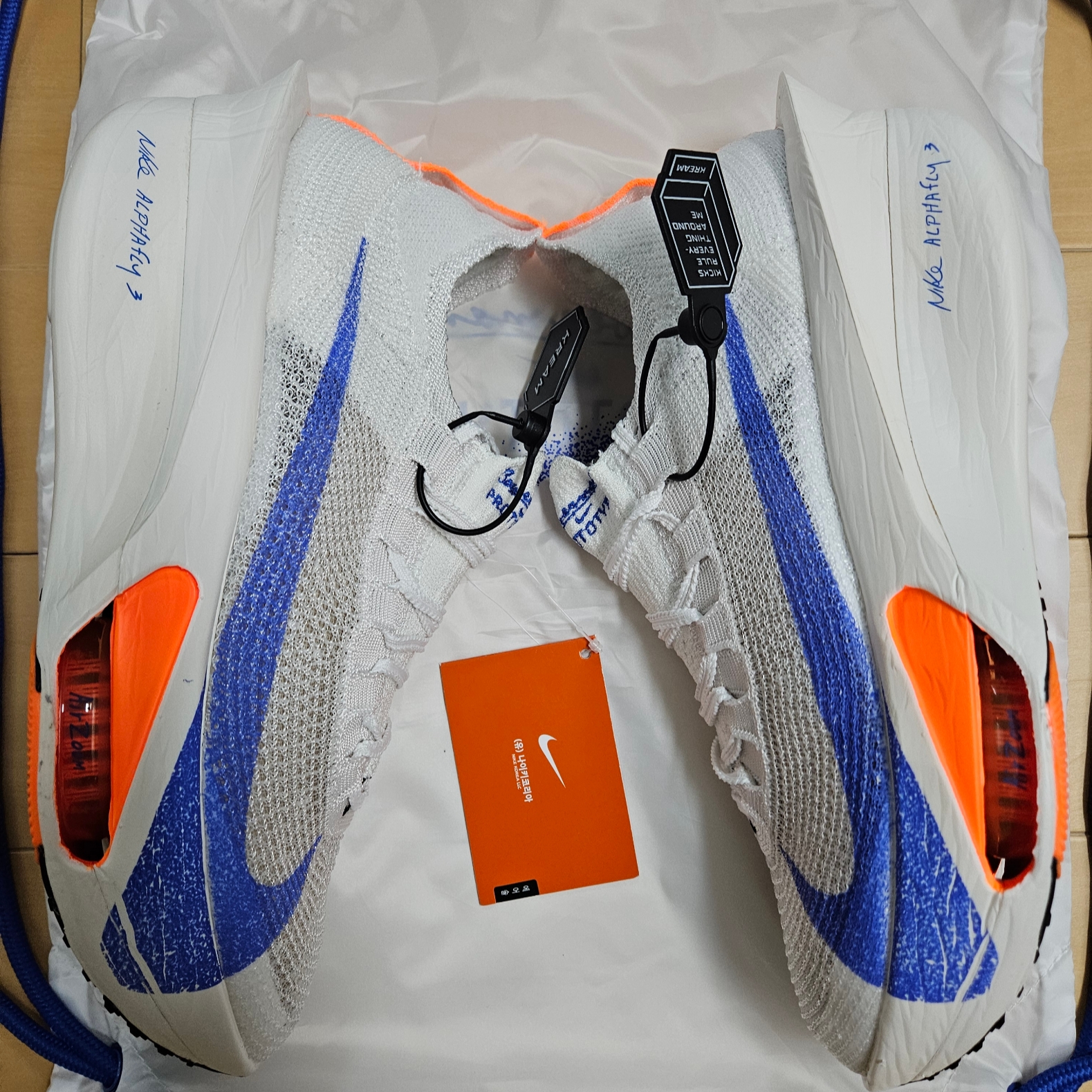 Nike Air Zoom Alphafly Next% 3 Blueprint 착용 스타일 - 4