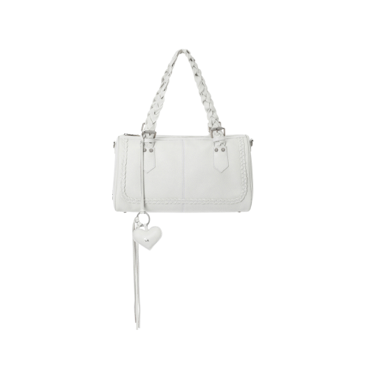 Threetimes Braid Bag Ivory