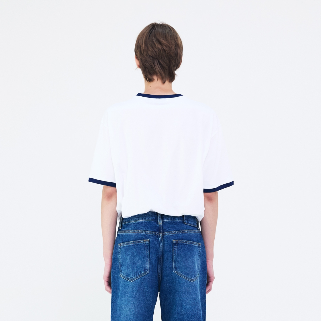 トップスその他 Opening Project Identity Ringer T Shirt White Opening Project W Identity Ringer T Shirt - White | 하이츠스토어