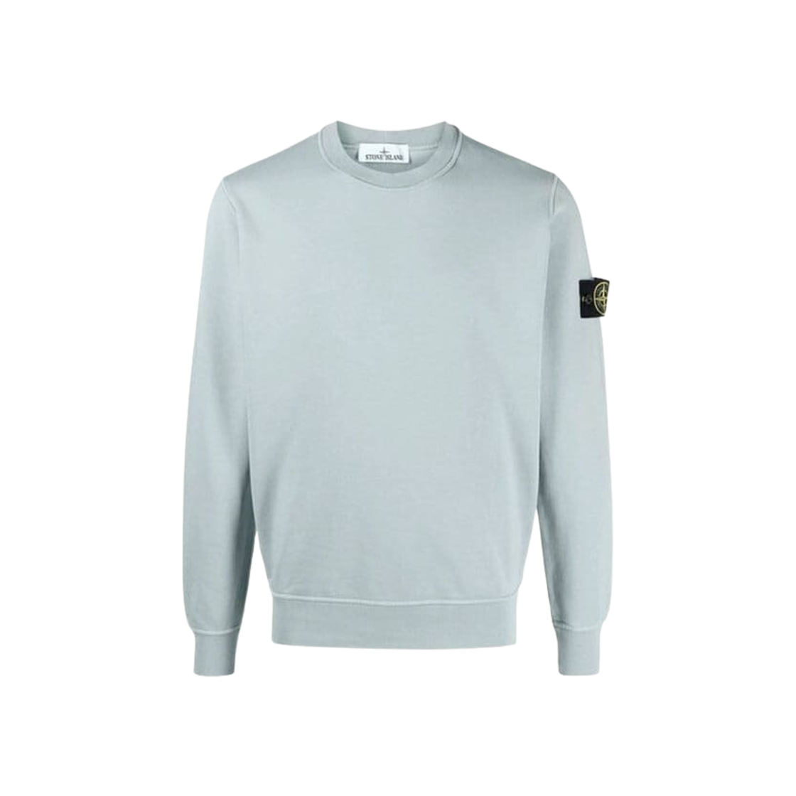 Stone Island 63051 Cotton Fleece Garment Dyed Sweatshirt Sky Blue - 23SS 상세 이미지 1