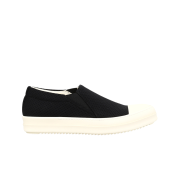 Rick Owens Drkshdw Drill Canvas Slip-On Black