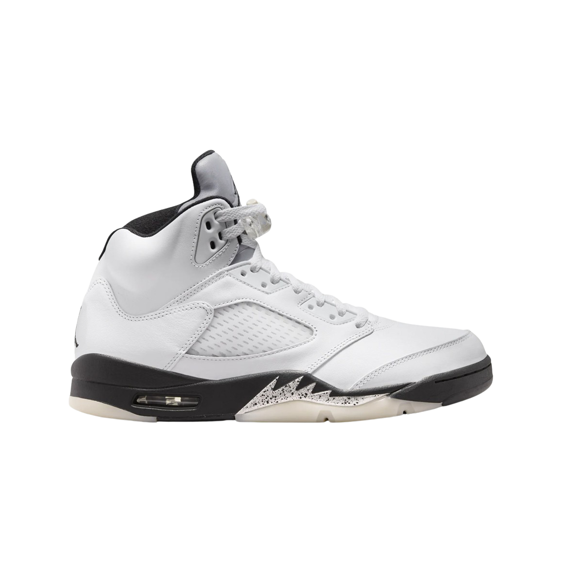 Jordan 5 Retro White and Black 상세 이미지 1