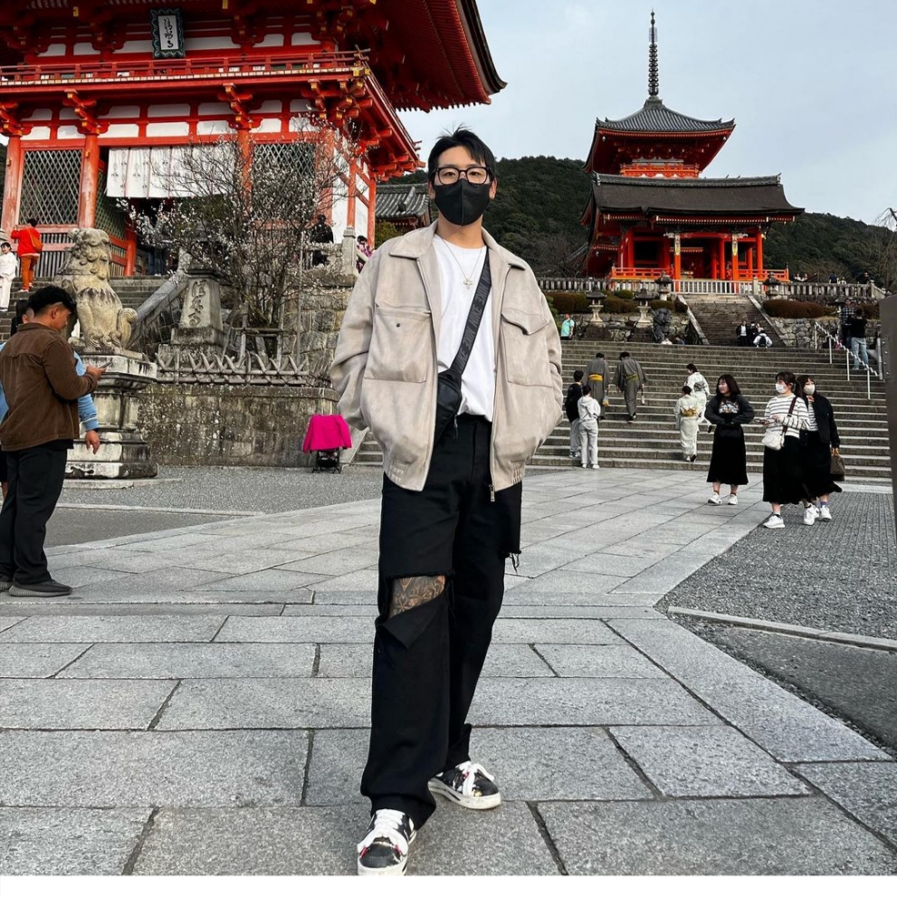 Nike x Peaceminusone Air Force 1 Low Para-Noise 착용 스타일 - 2