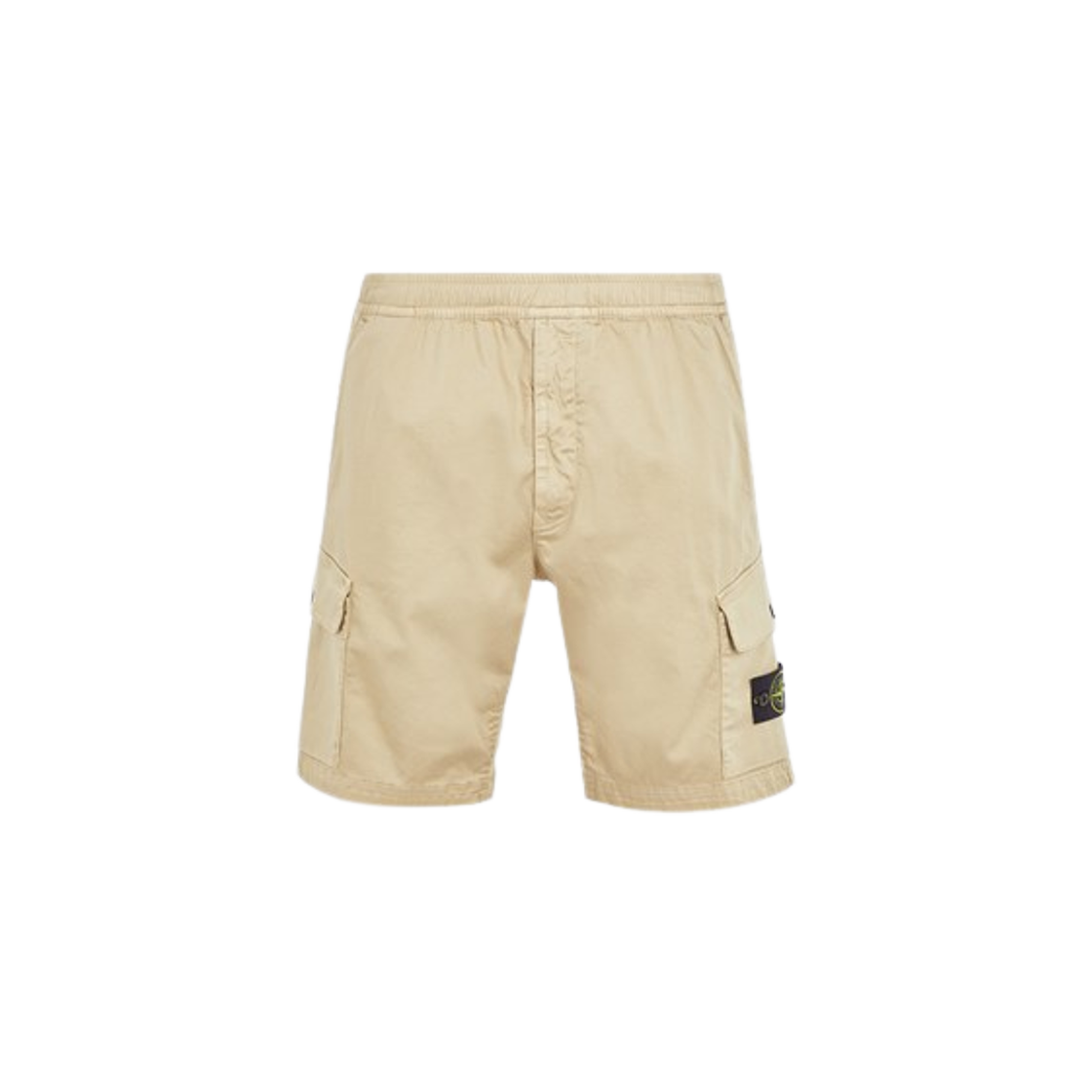 Stone Island L0312 Regular Fit Cargo Bermuda Shorts Sand - 24SS 상세 이미지 1