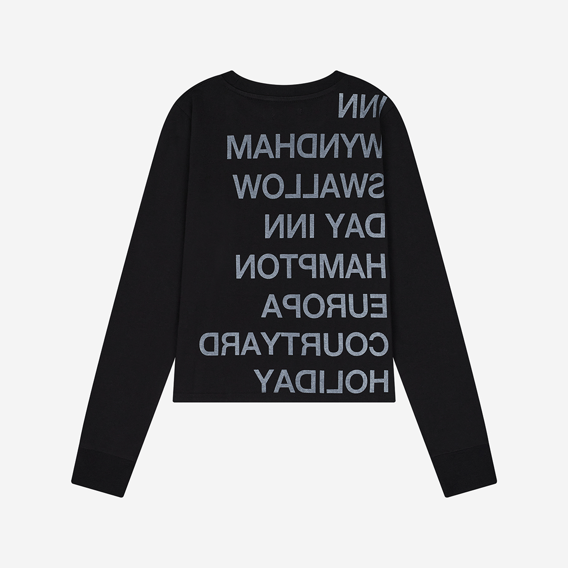 [KREAM 단독] 사파리스팟 우먼 1/2 하이웨이 인 롱슬리브 티셔츠 블랙 화이트([KREAM 단독] Safarispot Women 1/2 Highway Inn LS T-Shirt Black White) - 2