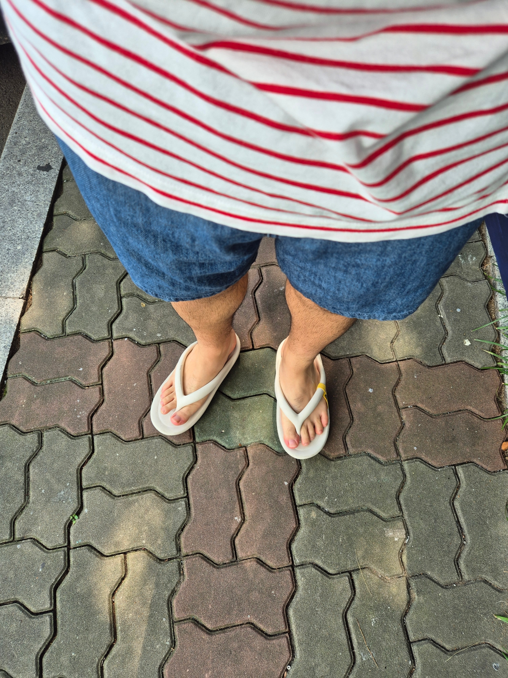 Taw&Toe Flip Flop Zerovity Bio Cream 착용 스타일