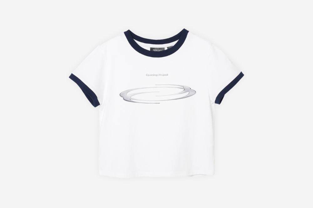 トップスその他 Opening Project Identity Ringer T Shirt White 오프닝프로젝트 W 아이덴티티 링거 티셔츠 화이트 | Opening