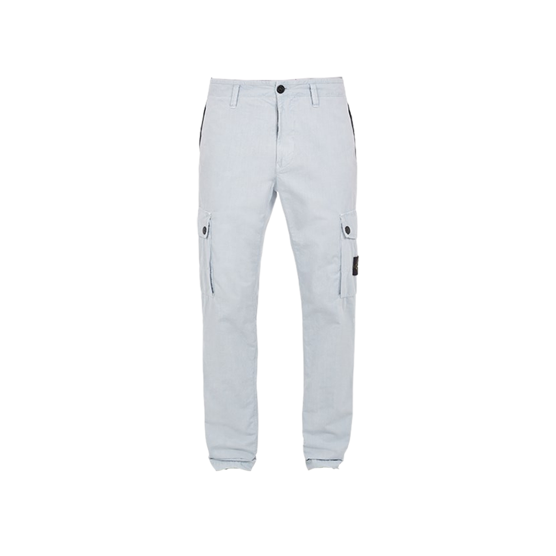 Stone Island 303WA Old Treatment Slim Fit Cargo Pants Sky Blue - 24SS 상세 이미지 1