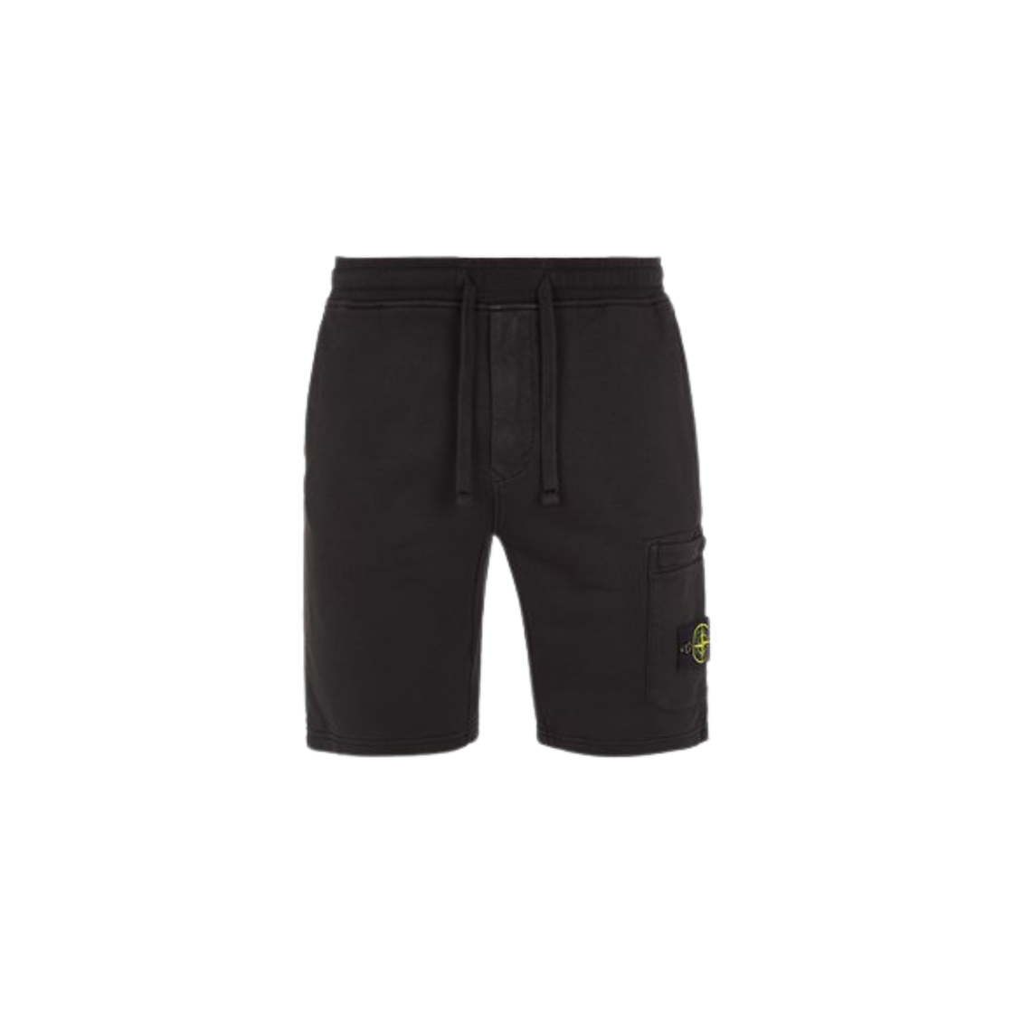 Stone Island 64651 Regular Fit Cargo Bermuda Shorts Black - 24SS 상세 이미지 1