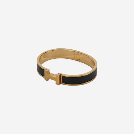 Hermes Clic HH Bracelet Gold & Noir Mat