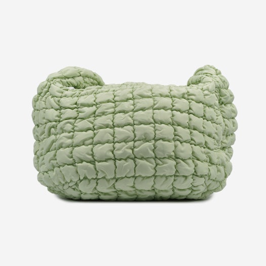 COS Quilted Oversized Shoulder Bag Green