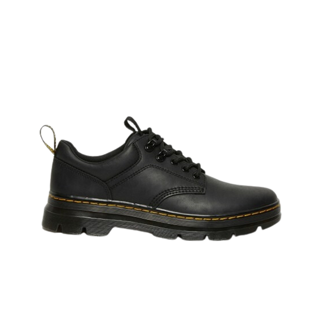 27104001 Dr. Martens Reeder Wyoming Leather Utility Shoes Black