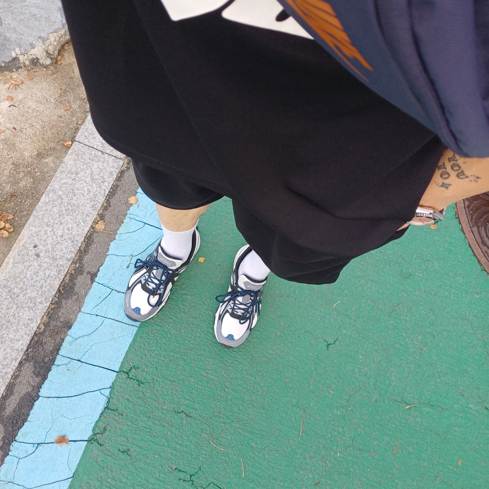 Asics Gel-Venture 6 SPS Glacier Grey 착용 스타일