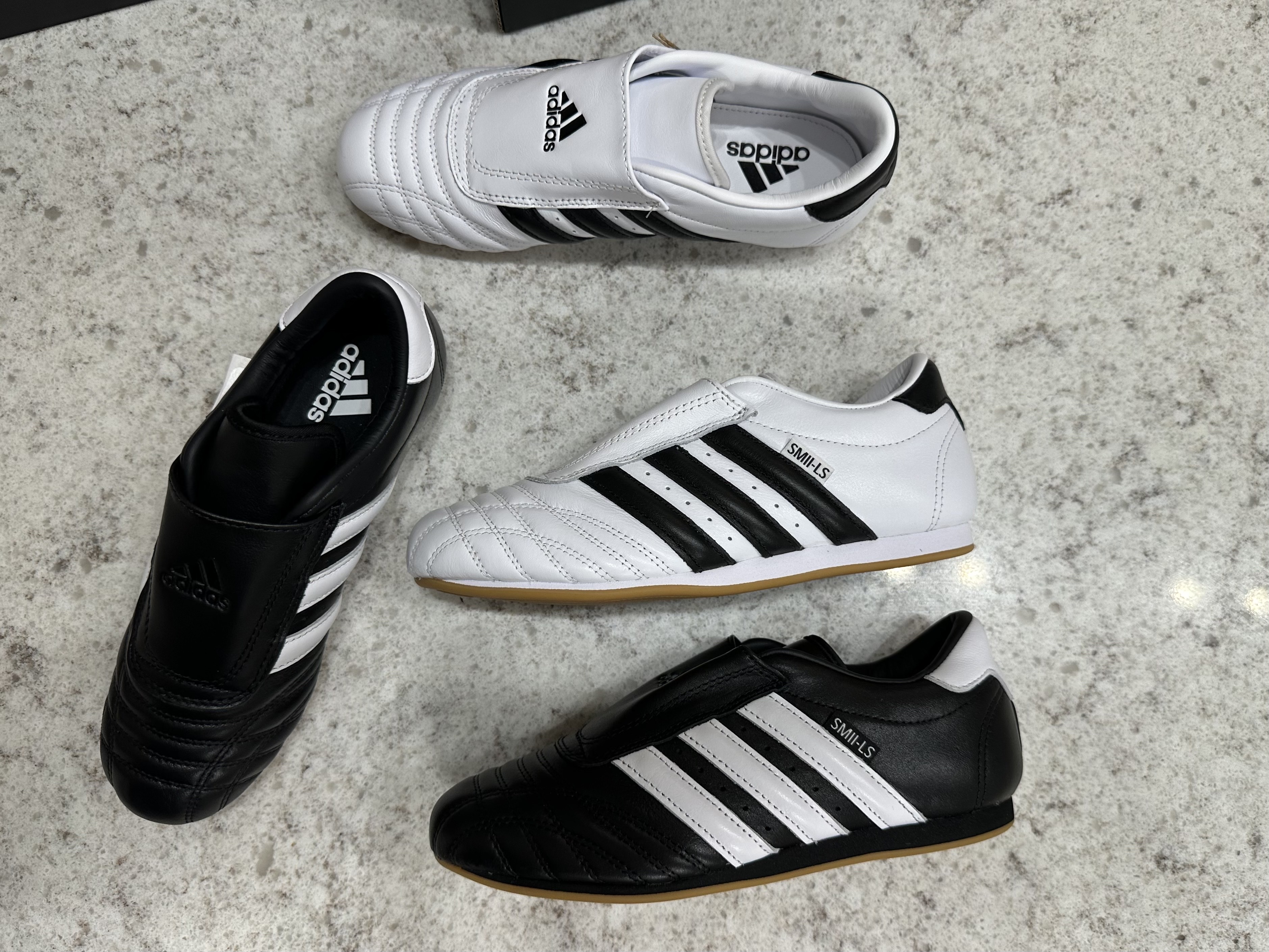 (W) Adidas Taekwondo Core Black Cloud White, (W) Adidas Taekwondo Cloud White Core Black 착용 스타일 - 5