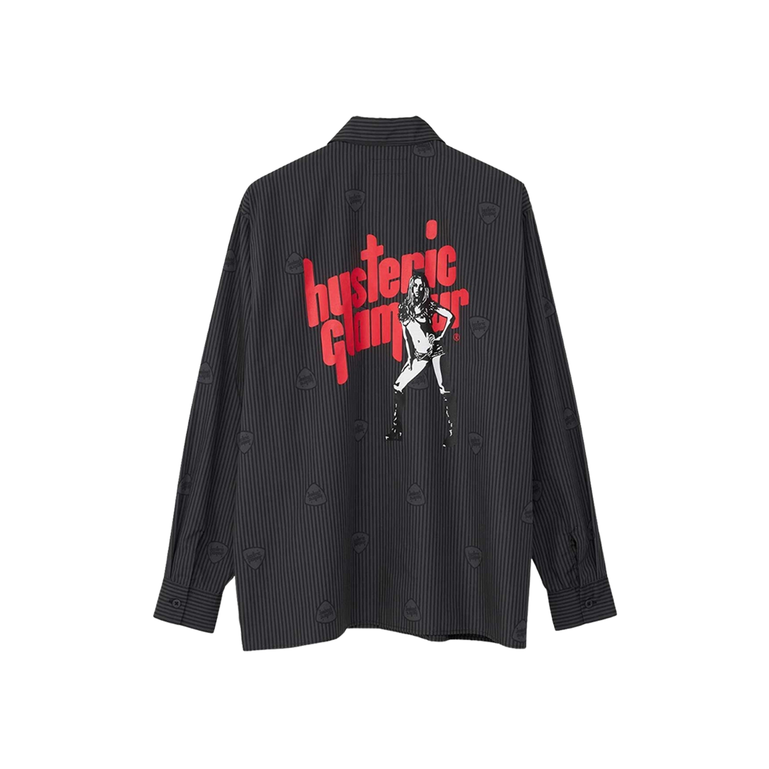 Hysteric Glamour Sound Vibration Engineer Shirt Charcoal Gray 상세 이미지 2