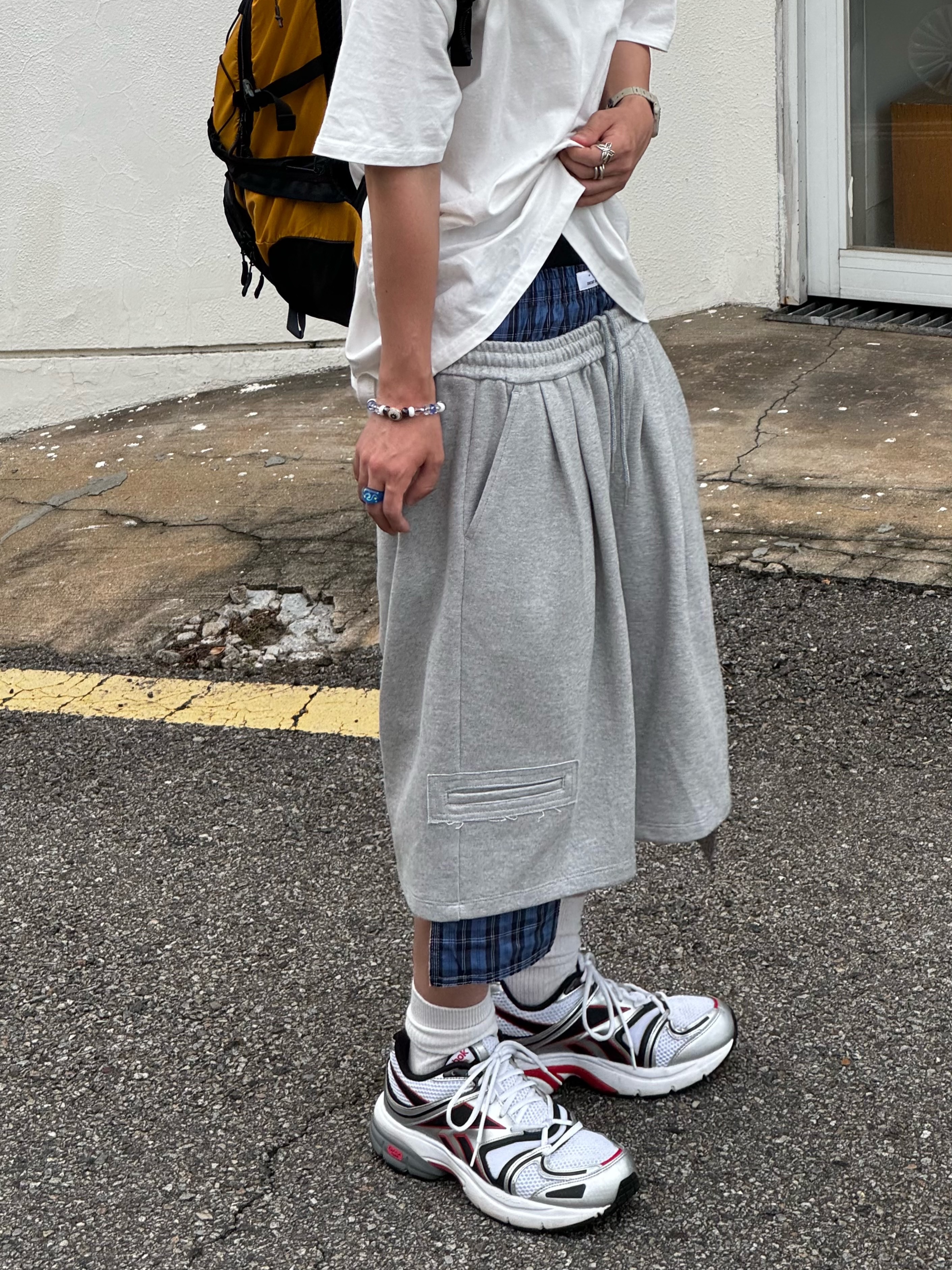 Reebok Premier Road Plus VI Red 착용 스타일 - 2