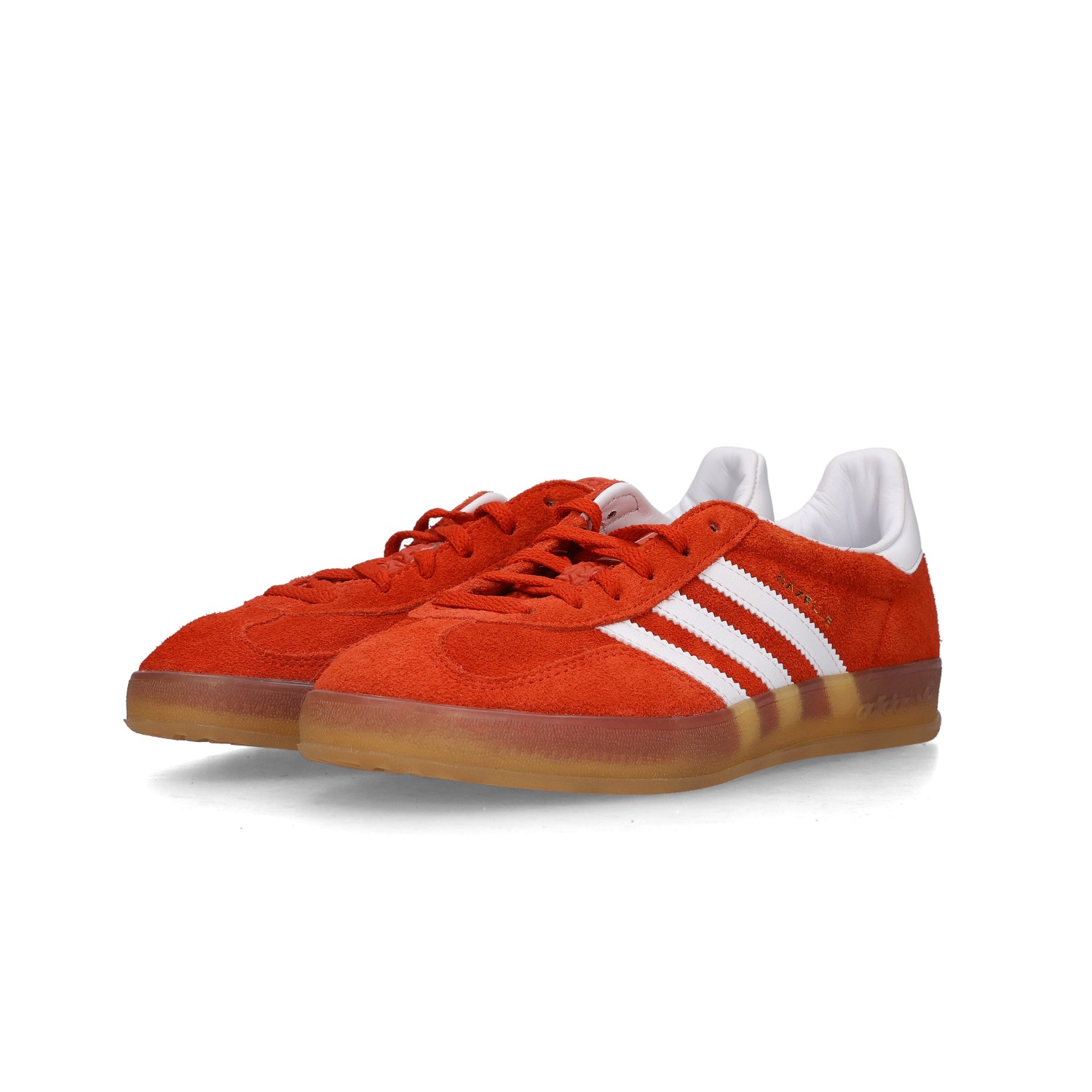 (W) Adidas Gazelle Indoor Bold Orange Cloud White
