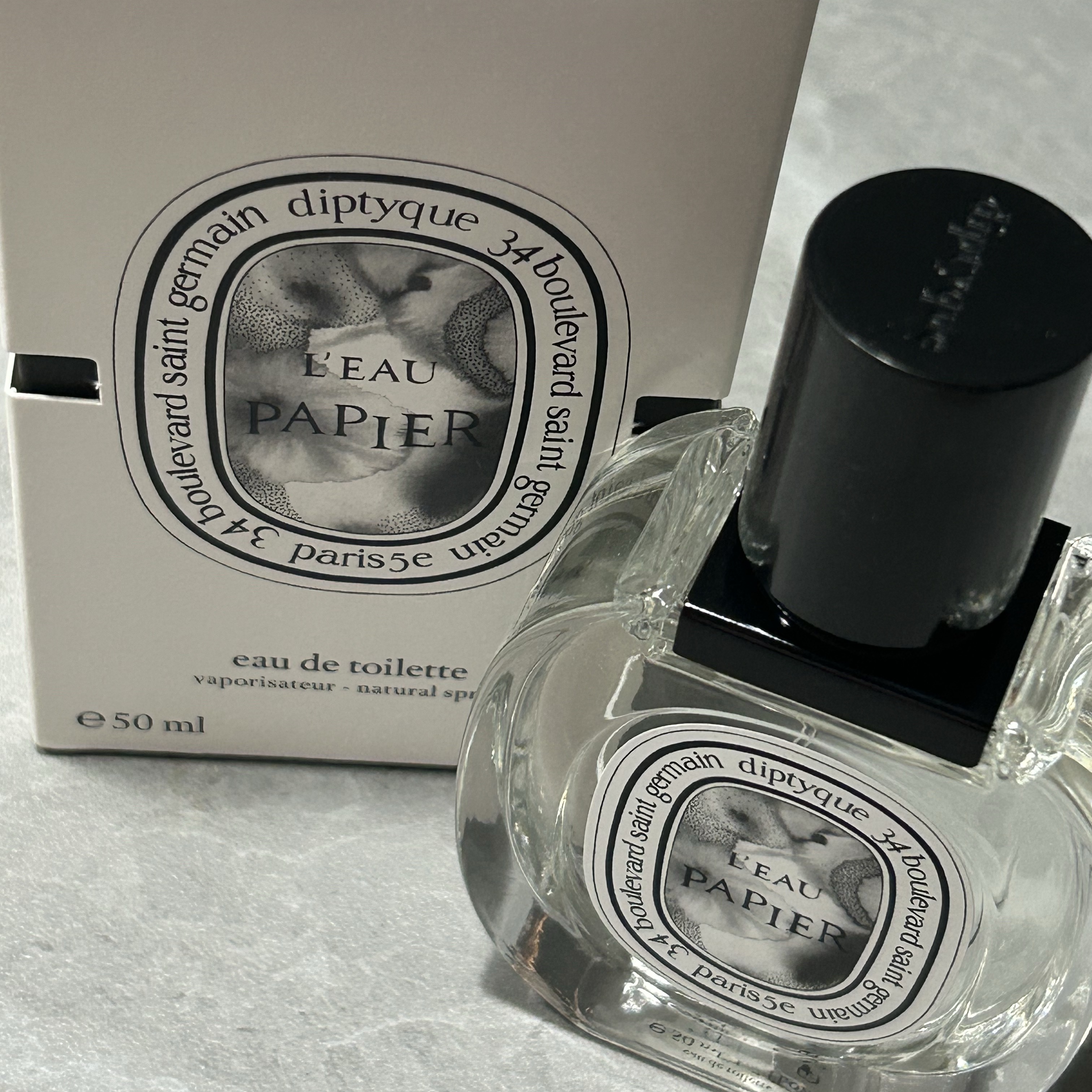 Diptyque L'eau Papier Eau De Toilette 50ml 착용 스타일
