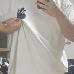 Stussy 8 Ball Pigment Dyed T-Shirt Natural 착용 스타일 - 2