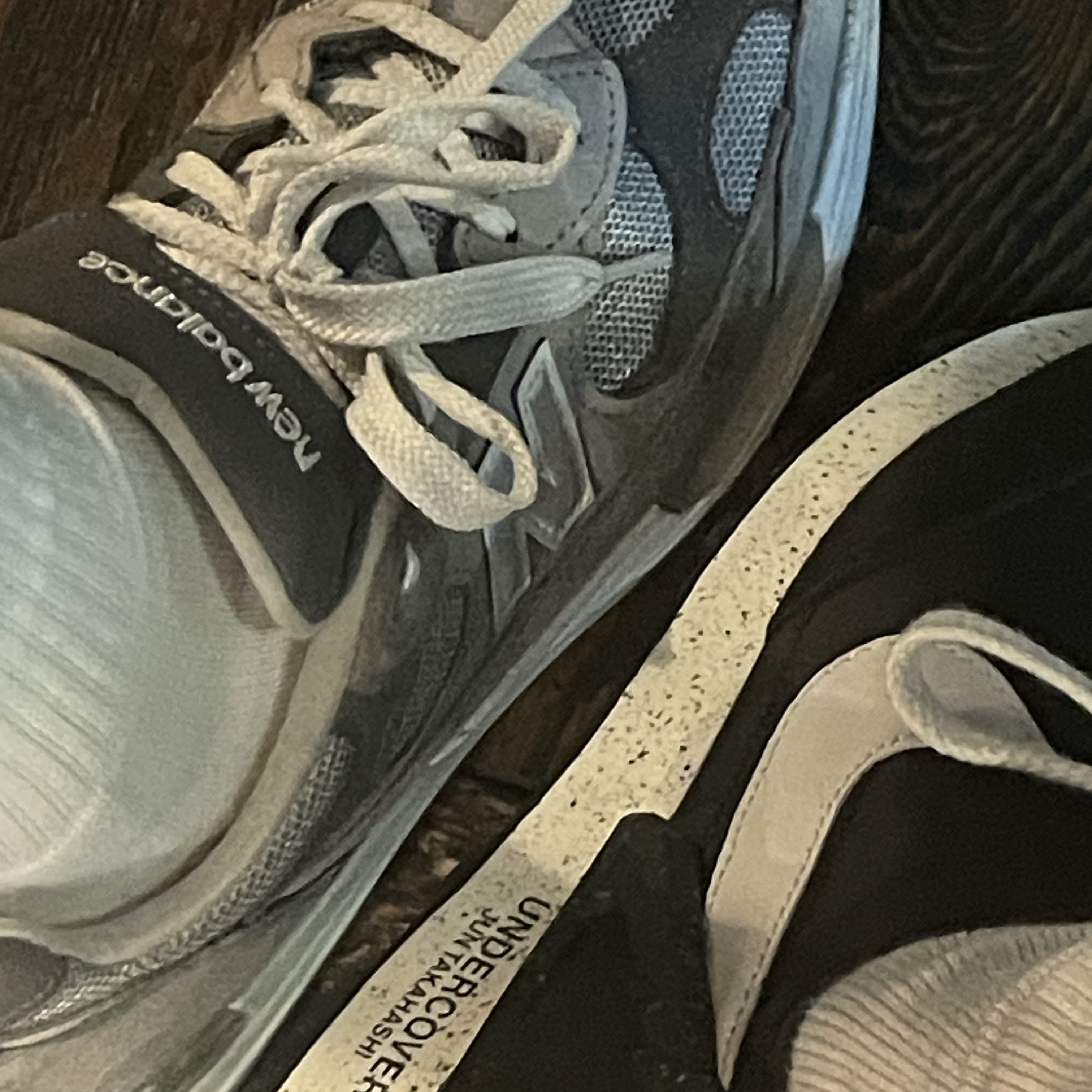 Nike x Undercover Daybreak Black, New Balance 992 Made in USA Grey 2006 - 2E Wide 착용 스타일