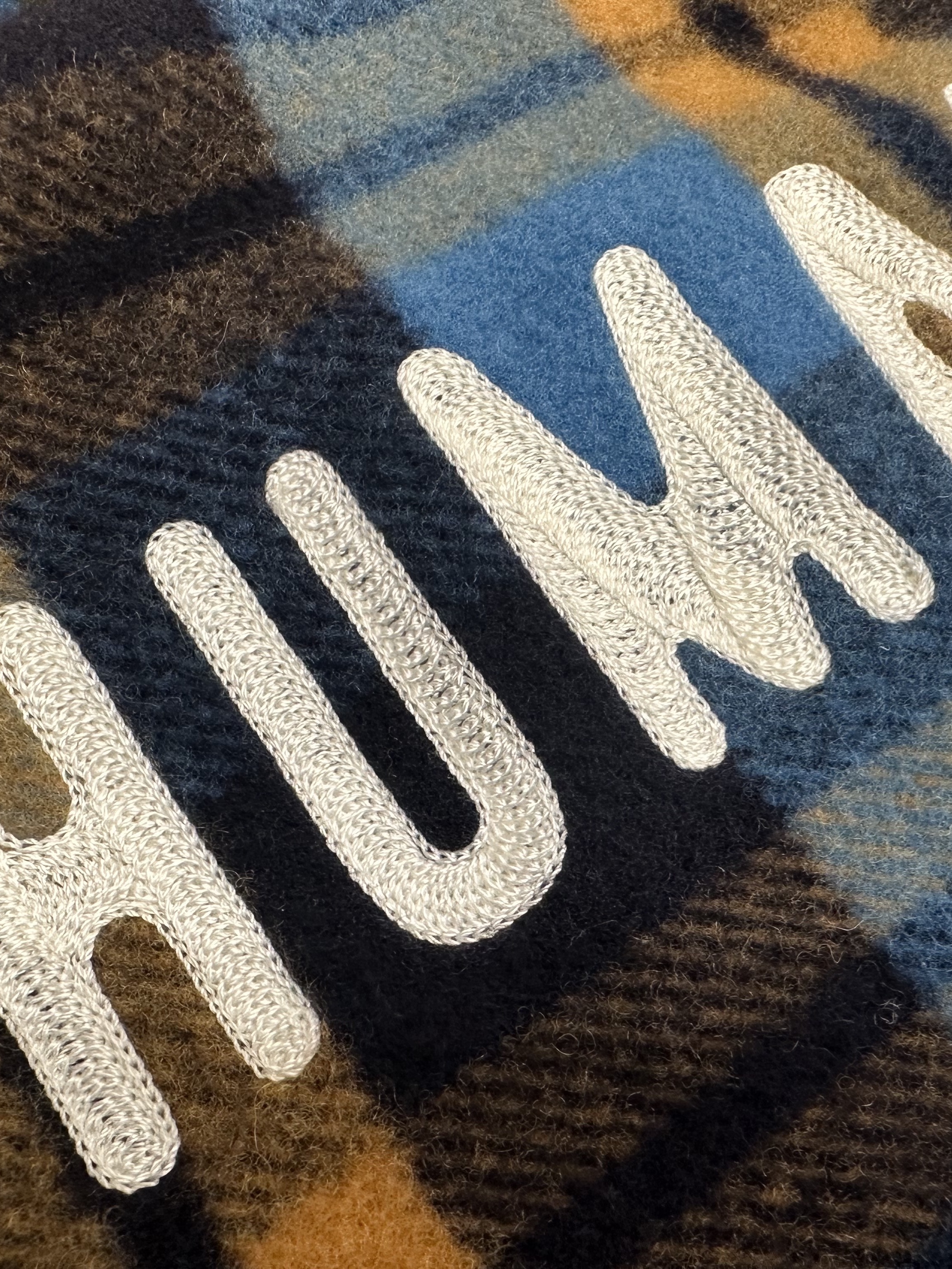 Human Made Hunting Jacket Blue 착용 스타일 - 8