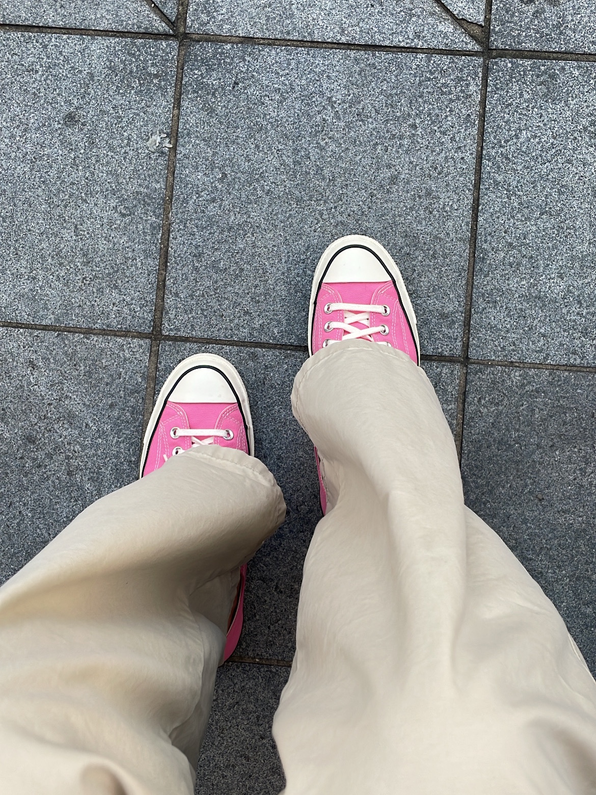 Converse Chuck 70 Ox Seasonal Color Pink 착용 스타일