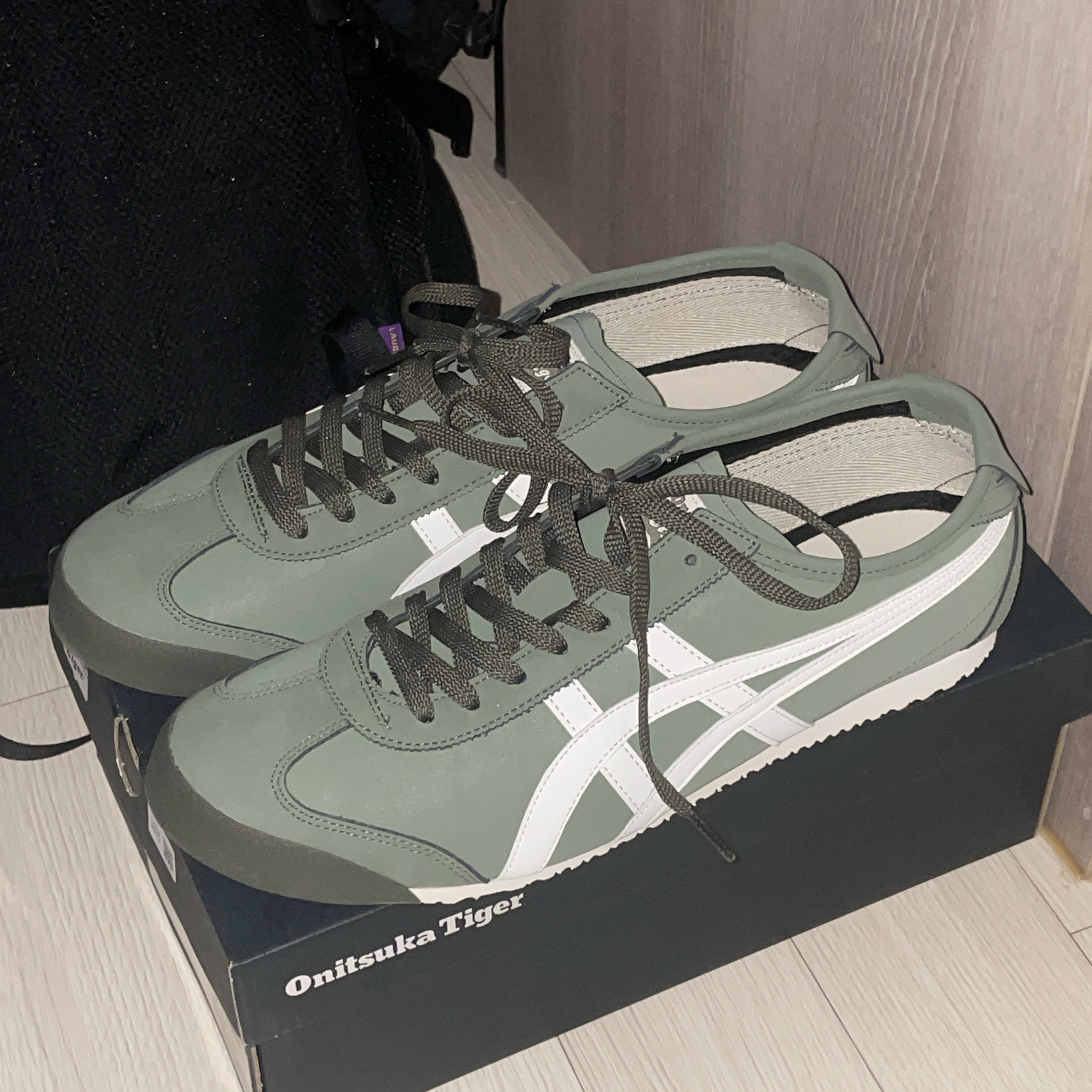 Onitsuka Tiger Mexico 66 Mantle Green 착용 스타일 - 1