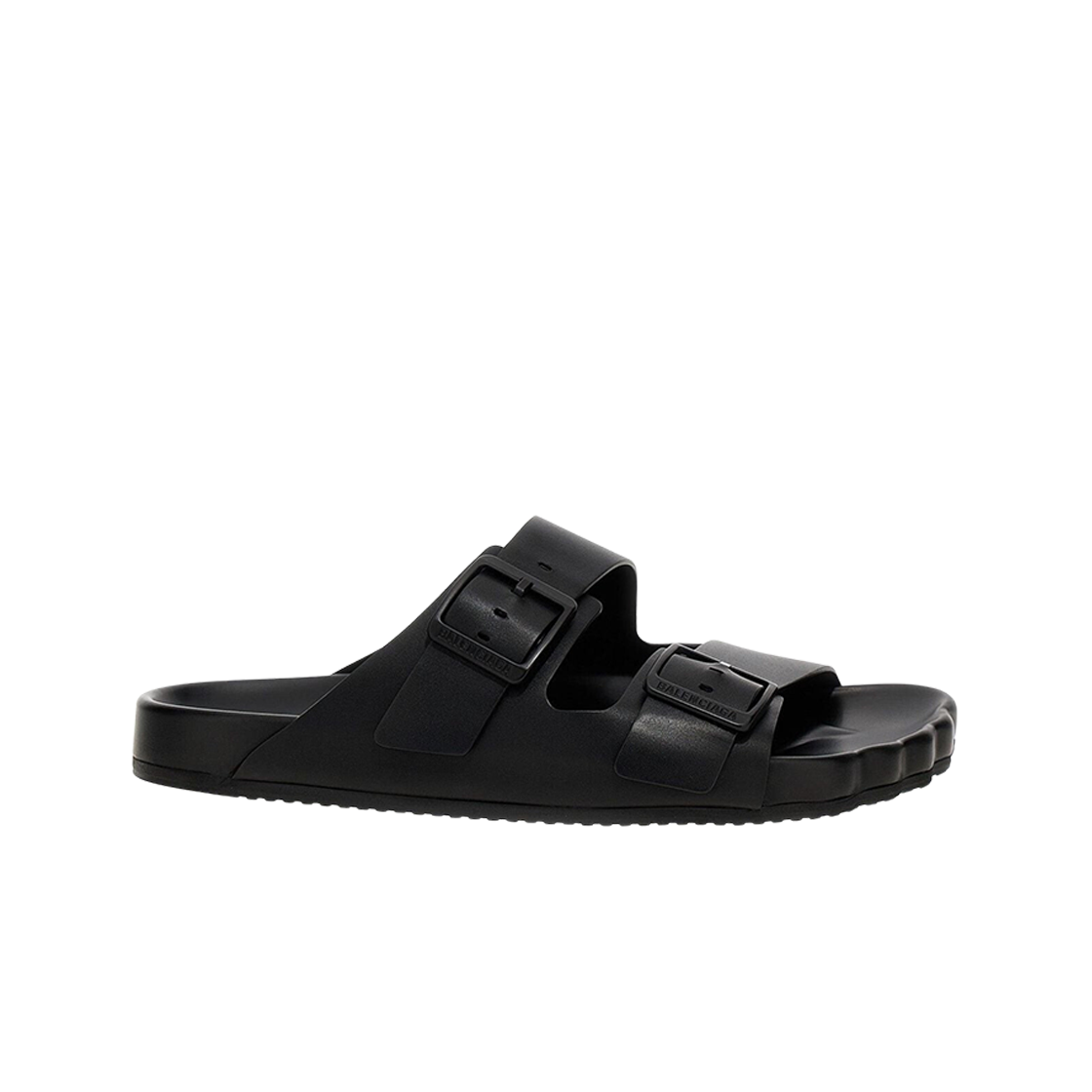 761726WCEA11000 Balenciaga Sunday Sandal in Calfskin Black
