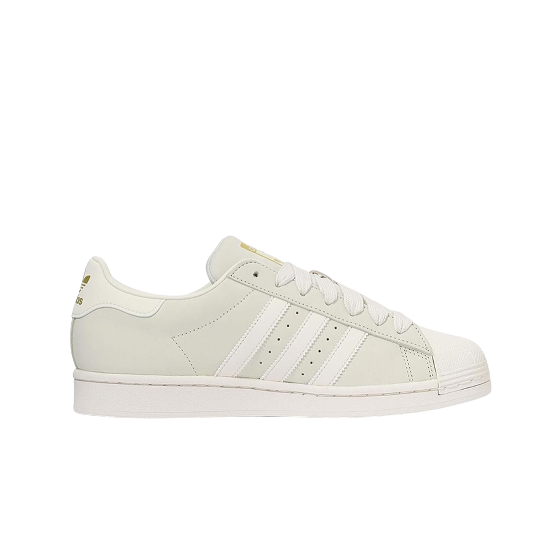 ID0995 Adidas Originals Superstar Wonder White Gold Metallic