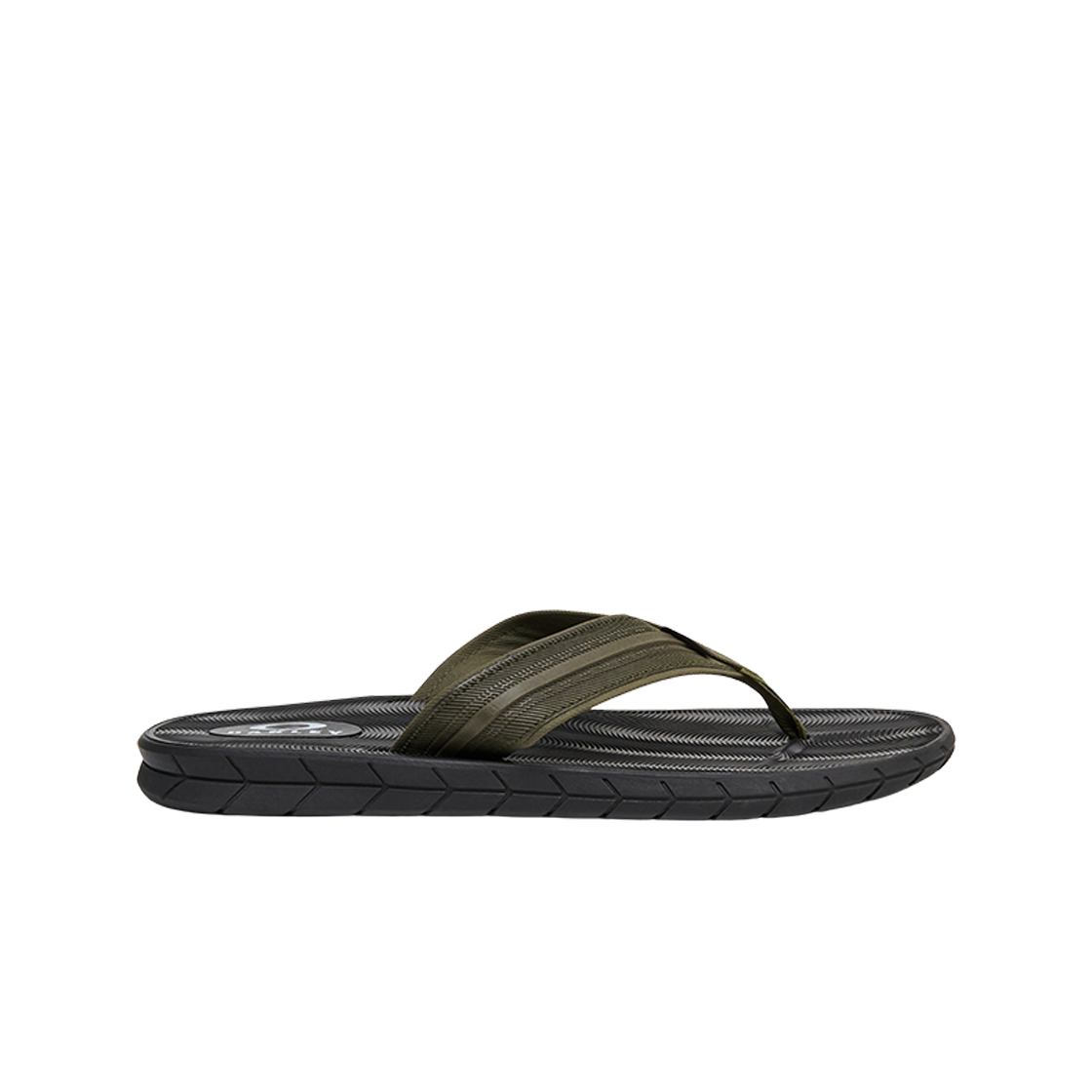 FOF100257-86L Oakley Pier Ellipse Flip Flop New Dark Brush