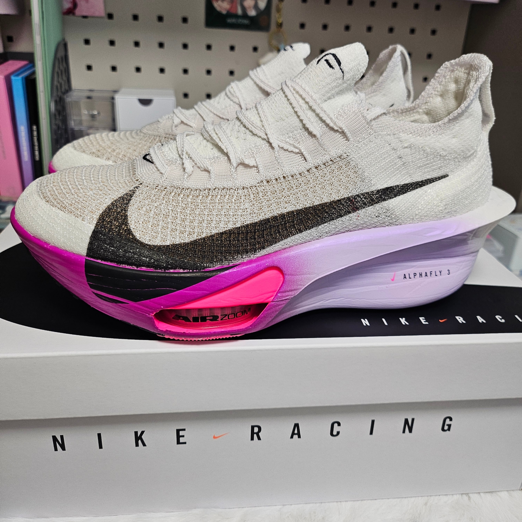 Nike Air Zoom Alphafly Next% 3 Hyper Pink 착용 스타일