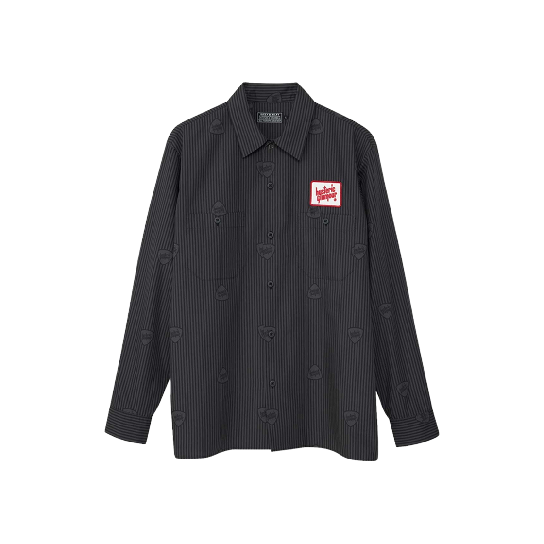 Hysteric Glamour Sound Vibration Engineer Shirt Charcoal Gray 상세 이미지 1