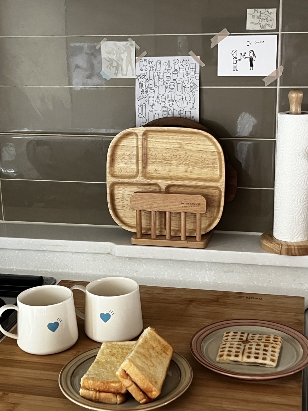 Human Made x Blue Bottle Coffee Kiyosumi Mug White 착용 스타일