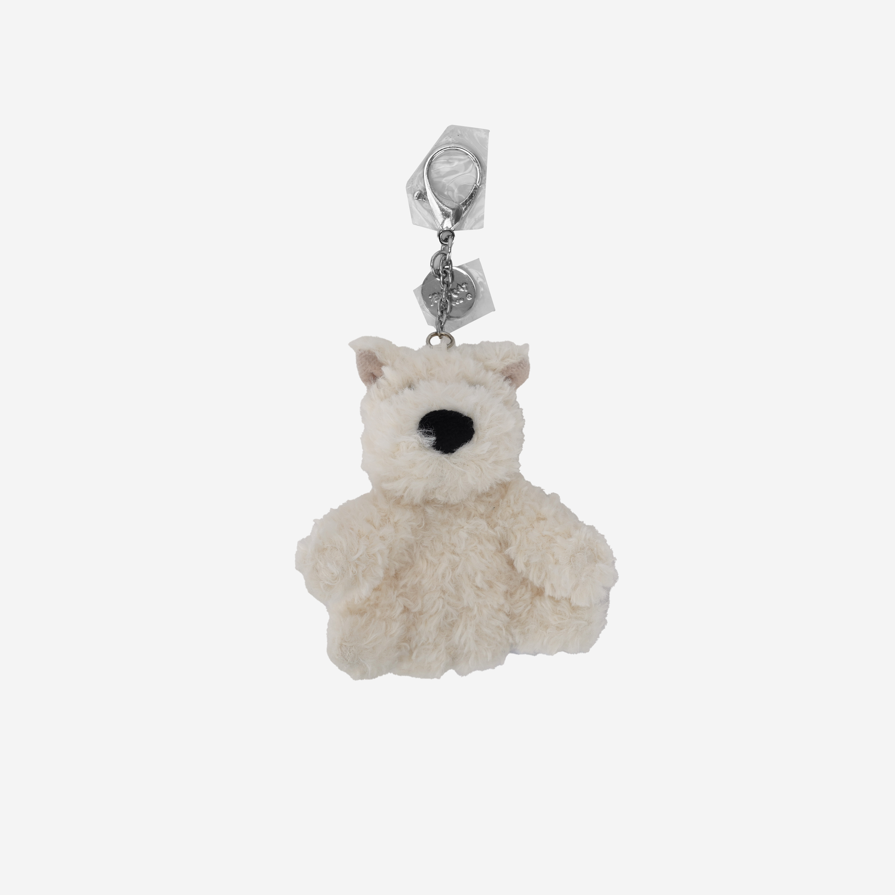 Jellycat Munro Scottie Dog Bag Charm Cream