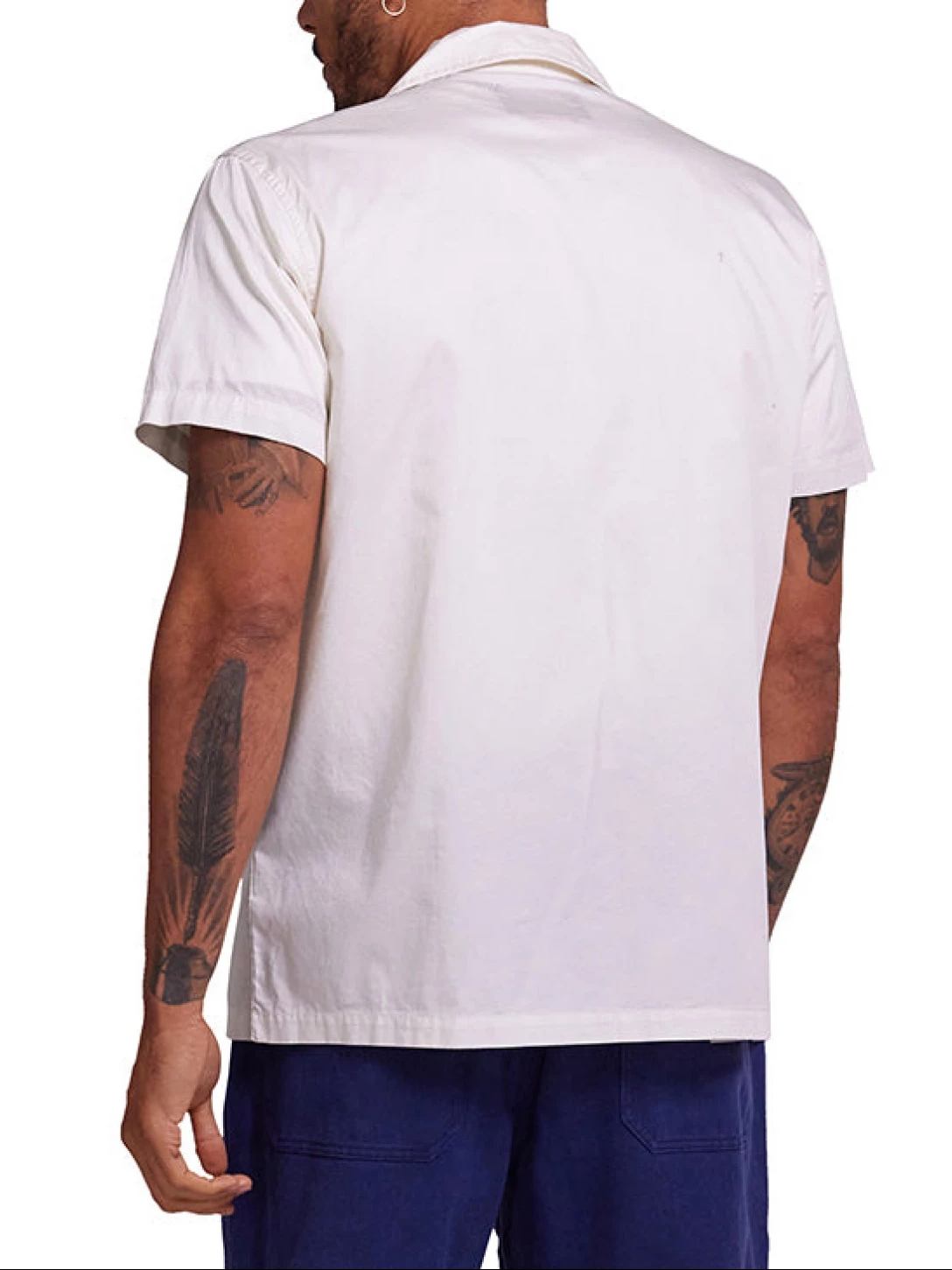 Deus Ex Machina Foreman Shirt Vintage White 착용 스타일 - 2