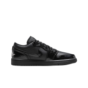 (W) Jordan 1 Low SE Black Metallic Silver